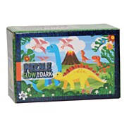 Puzzle Glow in the Dark - Dinosaurier, 100 Teile