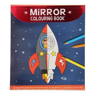 Malbuch zum Zeichnen von Spiegelbildern