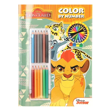 Coloriage à numéros - Le Roi Lion