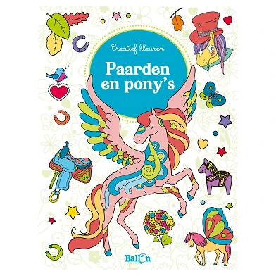 Coloriage créatif - Chevaux et poneys