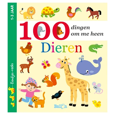 Kijkboek 100 Dingen om me Heen - Dieren