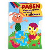Paas Spelletjesboek met Stickers