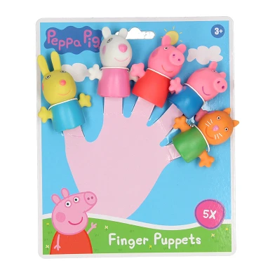 Marionnettes à doigts Peppa Pig , 5 pièces.