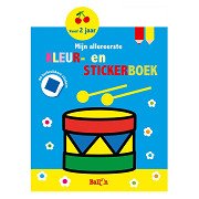 Mein allererstes Mal- und Stickerbuch 2+ (Trommel)