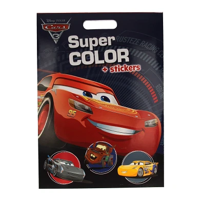 Walt Disney Super Color Coloring Book Cars