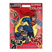 Walt Disney Super Color Malbuch DC Superfriends