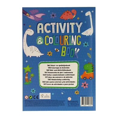 Kleur- en Activiteitenboek - Dino