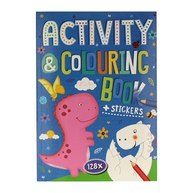 Livre de coloriage et d'activités - Dino