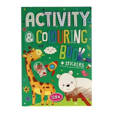 Livre de coloriage et d'activités - Jungle