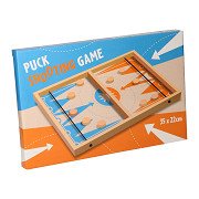 Holz-Puck-Schießspiel