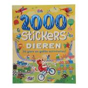 Stickerboek Dieren, 2000 stickers