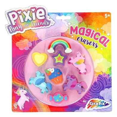 Pixie Pony Gummenset, 8st.