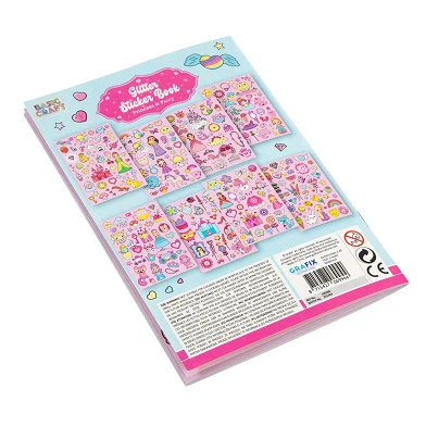 Glitter Stickerboek A5 - Roze
