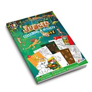 Cahier de coloriage et d'activités Jungle