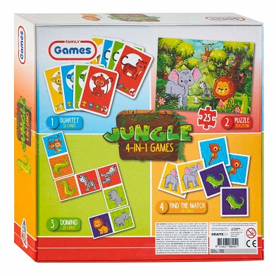 Spielbox 4in1 Jungle