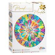 Rundes Mandala-Puzzle, 1000 Teile