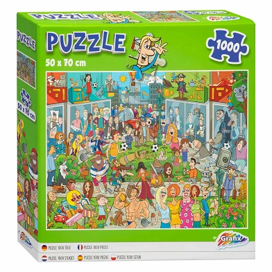 Puzzle Centre commercial Comic, 1000 pièces.
