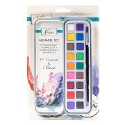 Nassauer Aquarellfarben-Set, 18 Farben