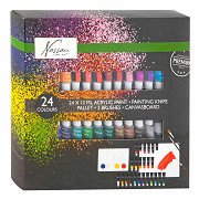 Nassau Classic Acrylfarben-Set, 24x12ml
