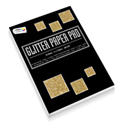 Glitzerpapierblock A4, 10 Blatt (2x5 Farben)