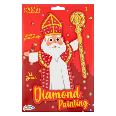 Sinterklaas Mosaik-Diamantgemälde – XL-Steine