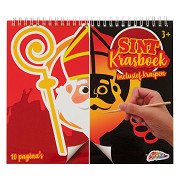 Sinterklaas Scratch Book - Rubbeln Sie die Zeichnung ab