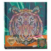 Leinwand Diamond Painting Tiger, 30x30cm