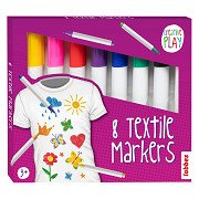 Lobbes Textielmarkers, 8st.