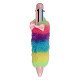 Stylo multicolore Fluffy Rainbow