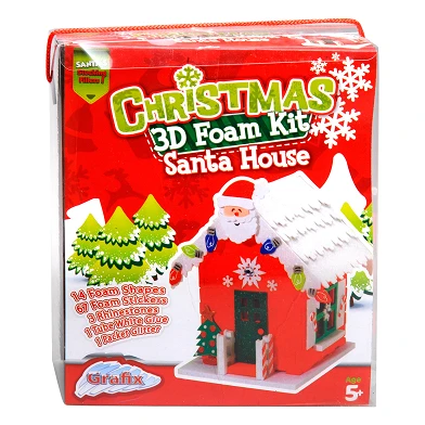 Maak je eigen 3D Kerst Huisje