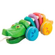 Plan Toys Dansende Regenboog Krokodil