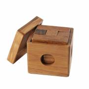 IQ Puzzle Wood Cube Box