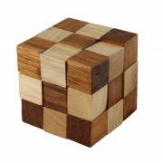IQ Puzzle Wood Cube Snake
