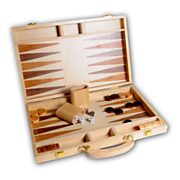 Backgammon 15 Holz eingelegt