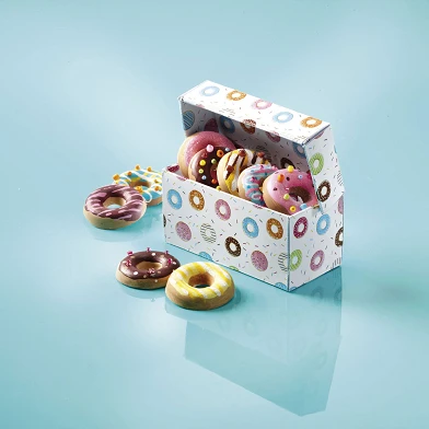 Totum Donuts formen und dekorieren
