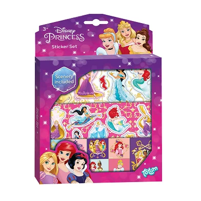 Ensemble d'autocollants Totum Princesse Disney