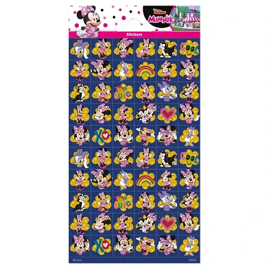 Planche d'autocollants Minnie Mouse