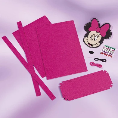 Totum Minnie Mouse - Fabriquez votre propre sac en feutre
