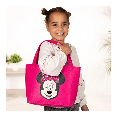 Totum Minnie Mouse - Fabriquez votre propre sac en feutre