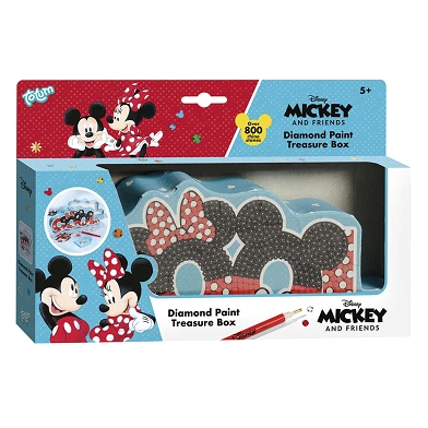 Totum Mickey Mouse - Boîte de rangement pour peinture au diamant