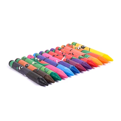 Crayons de couleur Fruity Squad avec parfum, 12 pièces.