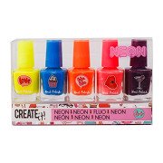 Create It! Nagellak Neon, 5st.