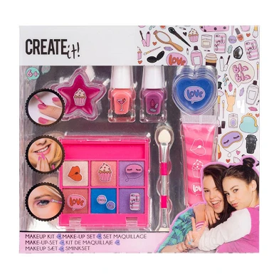 Create It! Coffret Maquillage Beauté Rose/Lilas