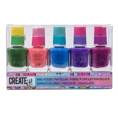 Create it! Color Changing Nagellak, 5st - Combi Pack