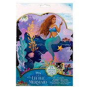 Die kleinen Mermaid -Kratzkunst-Poster