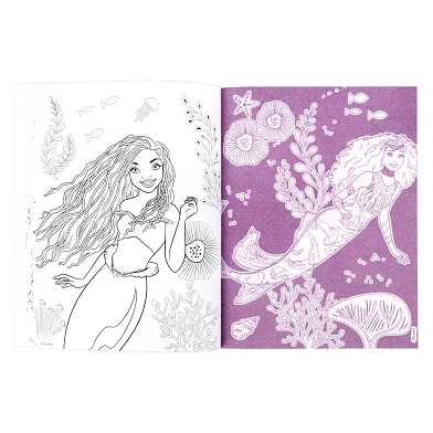 La Petite Mermaid Feutre Art et Livre de Coloriage