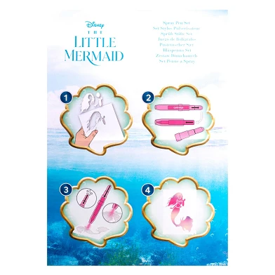 The Little Mermaid Blaaspennen Set