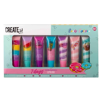 Create It! Tourbillon de brillant à lèvres Candy Explosion