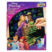 Disney Prinses Kratz- und Malbuch