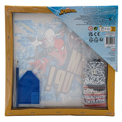 Spiderman Diamond Painting Leinwand XL